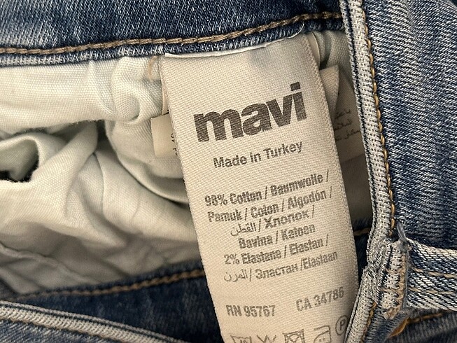 m Beden mavi jeans kot pantolon