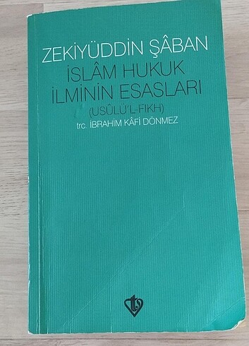 İslam Hukuk İlminin Esasları 