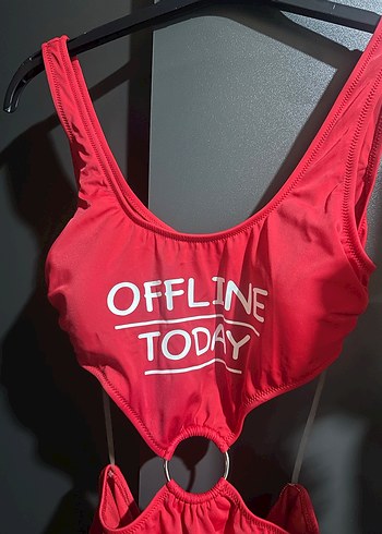 Penti kırmızı mayokini hiç kullanılmamış - Görsel 2