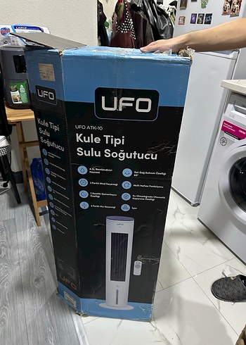 UFO kule tipi sulu soğutucu ya da fan - Görsel 8