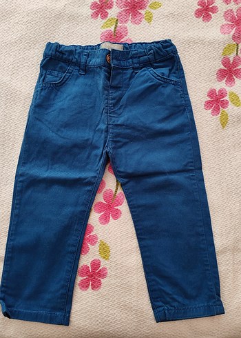 12-18 Ay Beden Erkek Çocuk Mavi Denim Pantolon