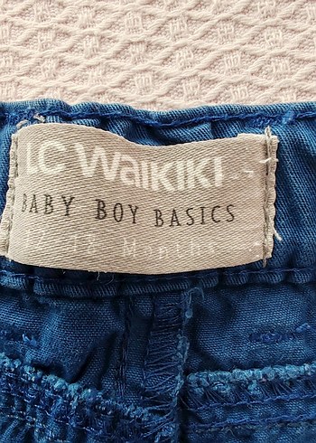12-18 Ay Beden mavi Renk Erkek Çocuk Mavi Denim Pantolon