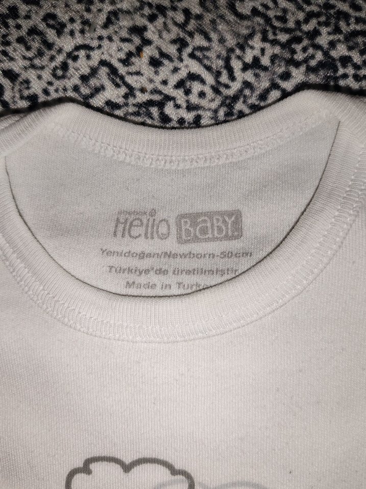 Yenidoğan Bebek Çıtçıtlı Body - Görsel 2