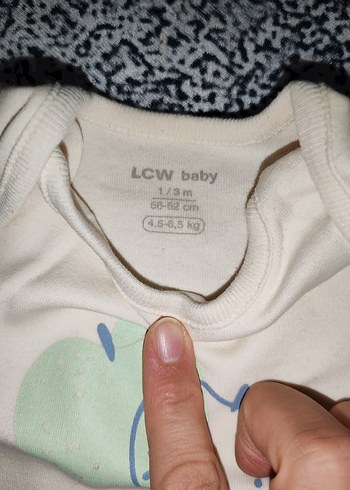 Bebek Kısa Kollu Beyaz Body - Görsel 2