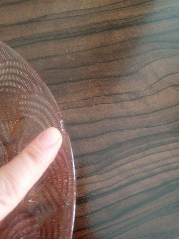 Bej Parlak Bohem Tarzı Tabak Seti - Görsel 3