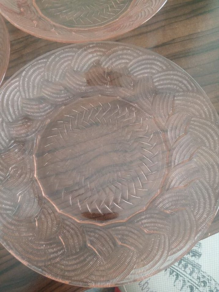 Bej Parlak Bohem Tarzı Tabak Seti - Görsel 2