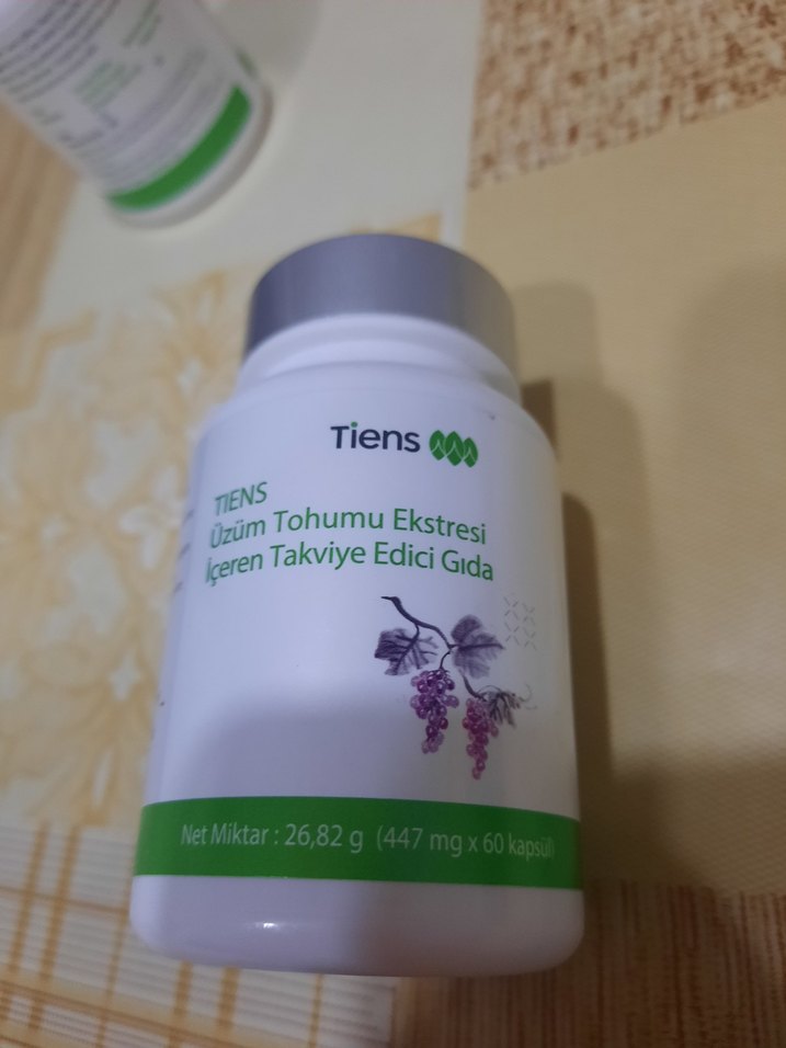 Tiens Üzüm Tohumu Özü Takviye Edici - Görsel 3