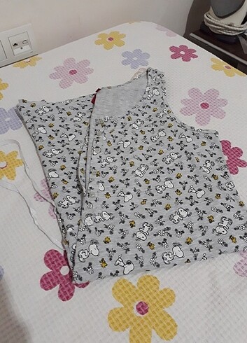 xl Beden Peanuts Tulum Pijama