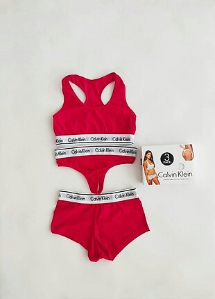 Calvin Klein Çamaşır Takımi 3lu set