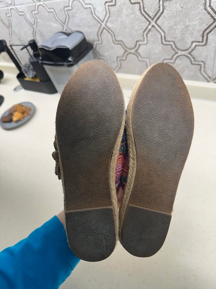 Boncuk Detaylı Renkli Bohem Kadın Terlik - Görsel 3