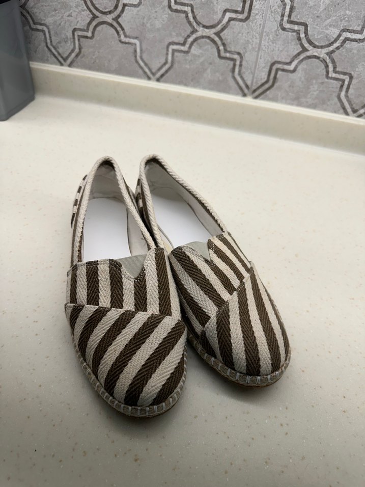 Kadın Kahverengi Zebra Desenli Dolgu Topuk Espadril - Görsel 2