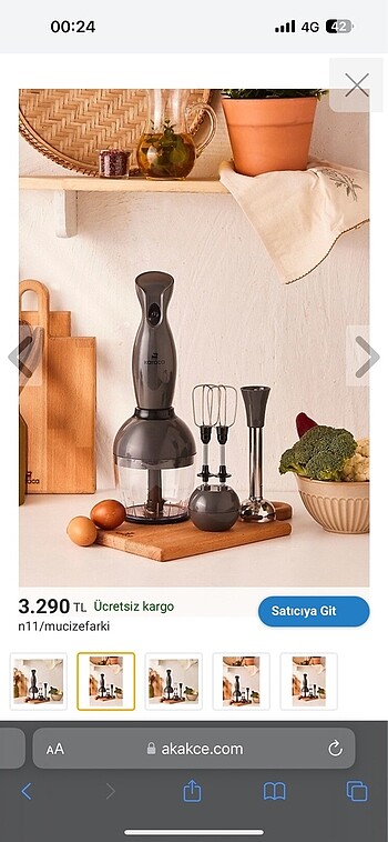 karaca pro midi blender