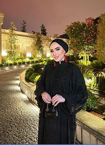 Diğer Tüylü püsküllü fushya tesettür giyim