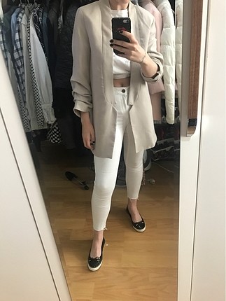 Bej blazer