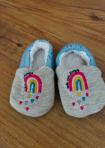 Kız Çocuk Nakışlı Sıcak panduf - Görsel 3