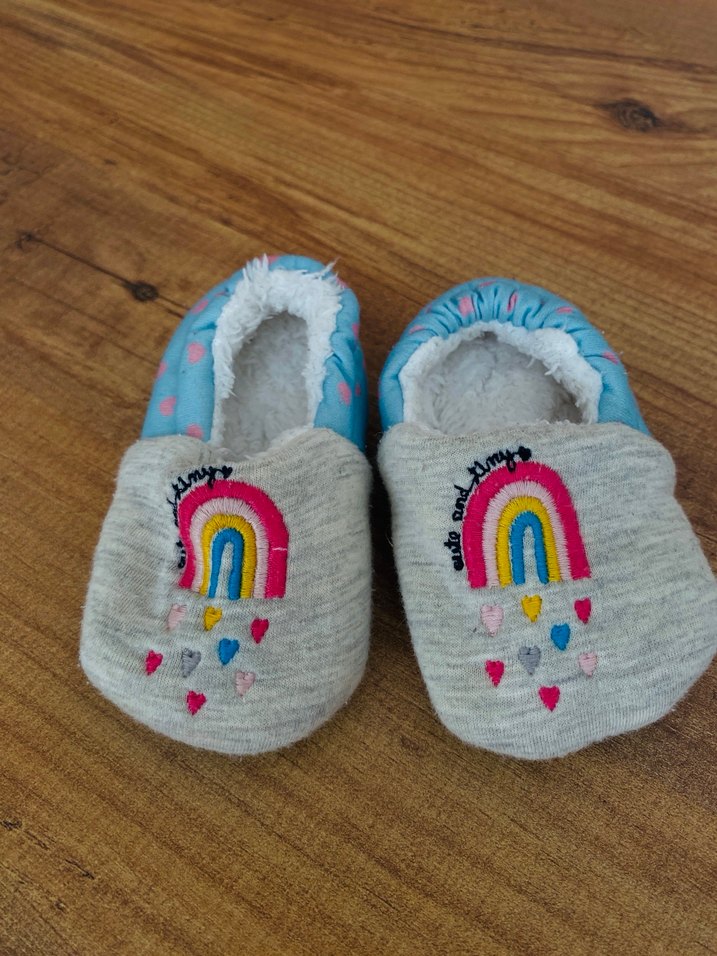 Kız Çocuk Nakışlı Sıcak panduf - Görsel 3