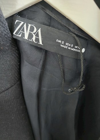 s Beden Manteco Zara yün uzun kaban