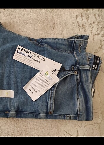 KOTON JEANS ETİKETLİ SIFIR KOT PANTOLON
