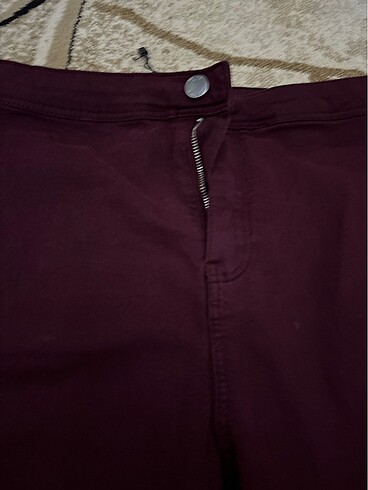 Bershka Bordo pantolon