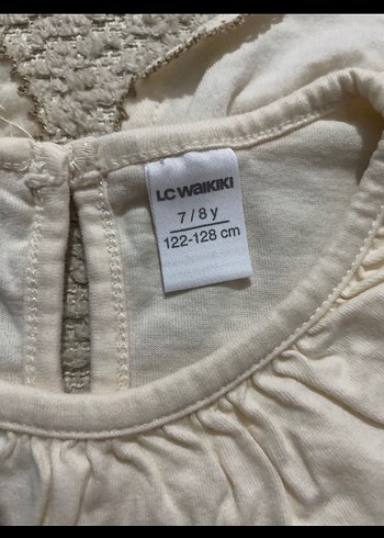 Kız Çocuk Beyaz Pamuklu Fırfırlı Gömlek - Görsel 2