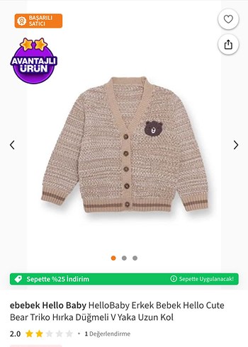 Bebek hırka - Görsel 4