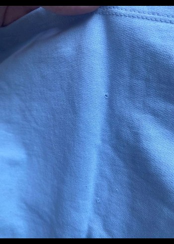 Mavi Uzun Kollu Kız Çocuk Elbise - Görsel 3