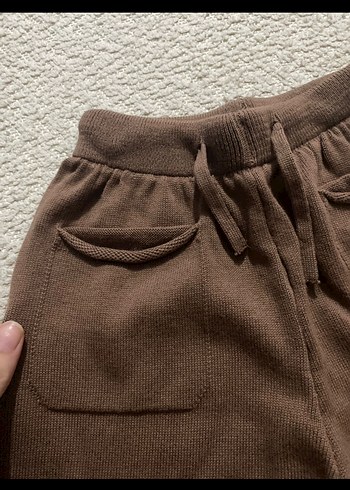 Kız çocuk Kahverengi Rahat Sweatpant - Görsel 2