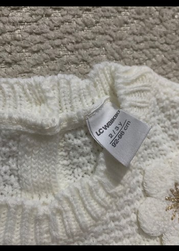 LCW Kids Ekru Çiçekli Kız Tütü Elbise - Görsel 2