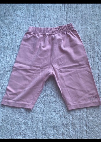 Kız Çocuk Pembe Pamuk tayt - Görsel 2