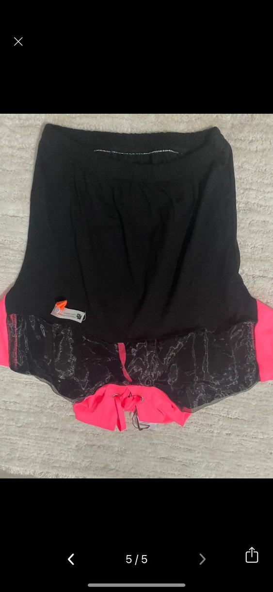 Kız cocuk için pembe siyah rahat kesim baskılı takım - Görsel 5