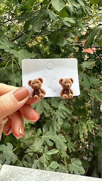 Ayıcıklı Küpe Teddy Küpe