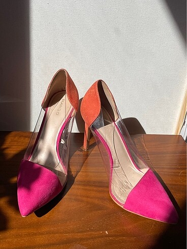 39 Beden Mango topuklu stiletto ayakkabı