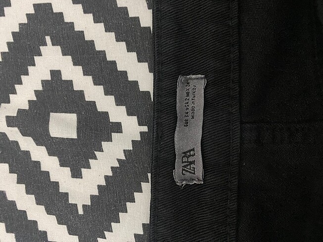 Zara zara wide leg jean