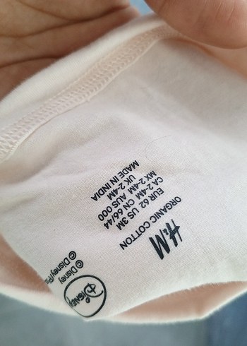 H&M Beyaz Nakışlı ve Renkli Bebek Bere Seti