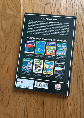 Mikroekonomi Teorisi İçin Alıştırmalar Kitabı - Görsel 2