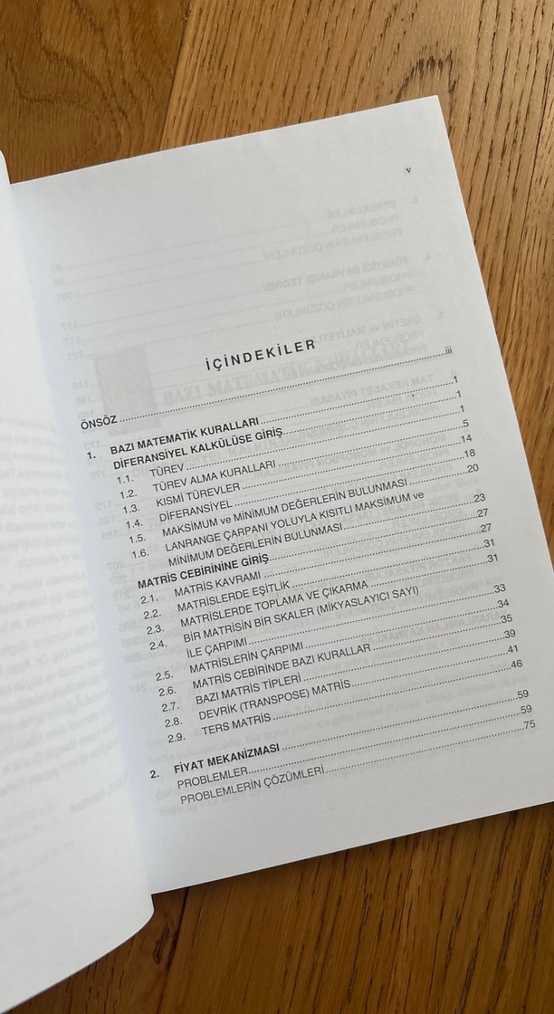 Mikroekonomi Teorisi İçin Alıştırmalar Kitabı - Görsel 4