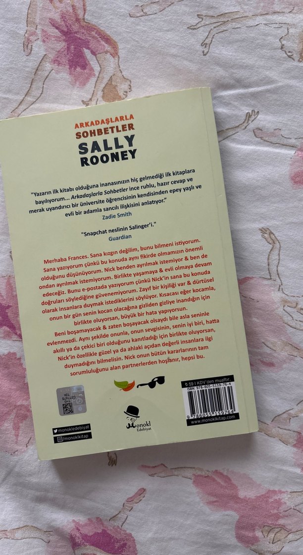 Arkadaşlarla Sohbetler - Sally Rooney - Görsel 2