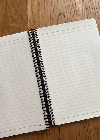 Kırmızı Kuş Desenli Spiralli Defter GİPTA - Görsel 4