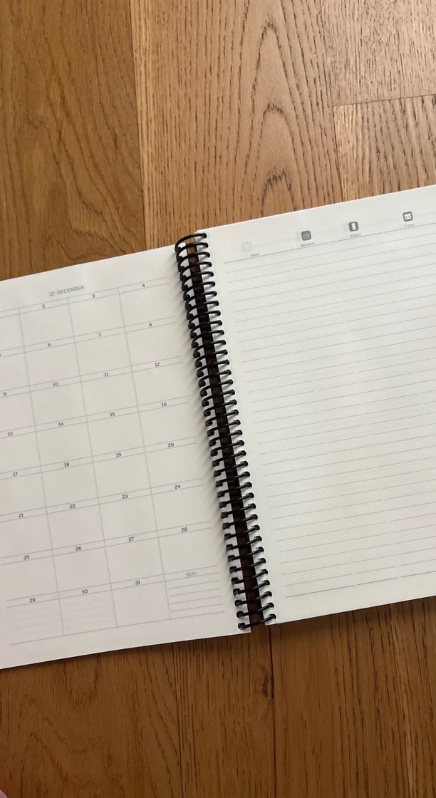 Kırmızı Kuş Desenli Spiralli Defter GİPTA - Görsel 3