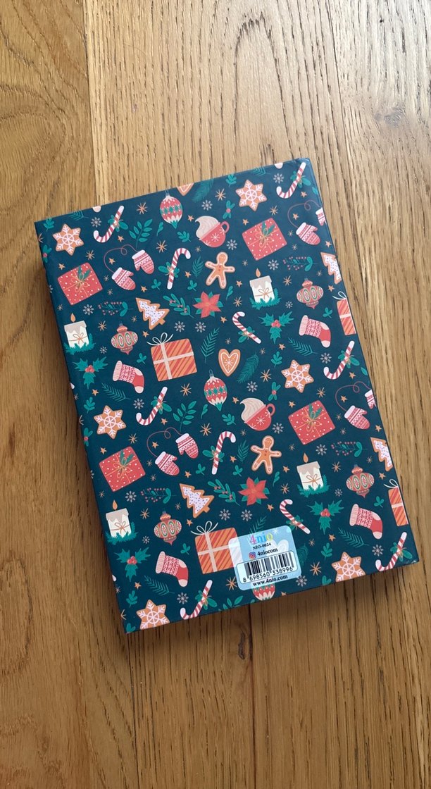 Çok Renkli Yılbaşı Tema Defter - Görsel 2