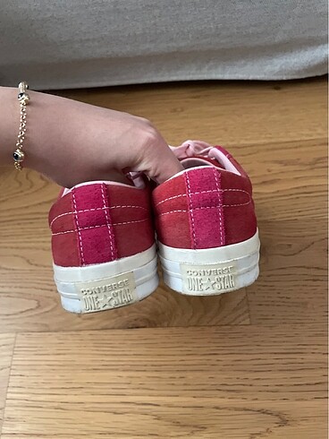 38 Beden pembe Renk Converse Pembe Nar çiçeği Chuck Taylor Ayakkabı