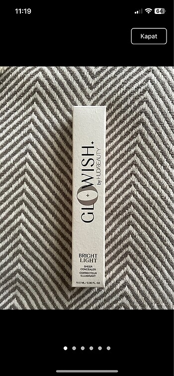 Beden Huda Beauty glowish