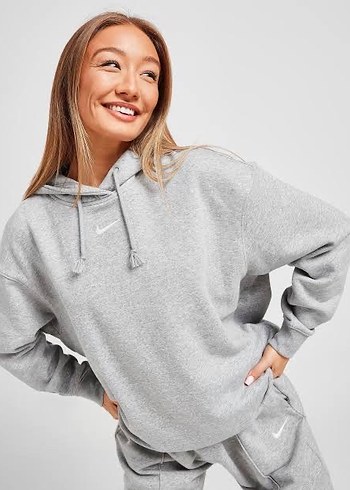 Nike gri Oversize Kadın Sweatshirt