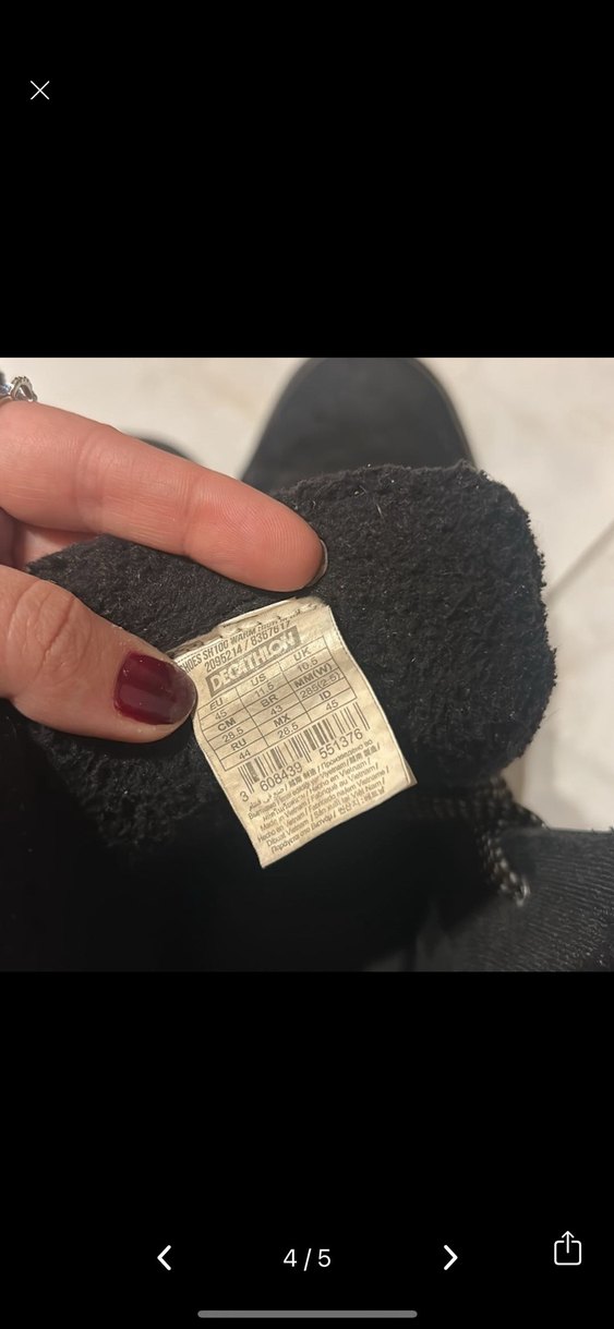 Decathlon Erkek Kar Bot - Görsel 4