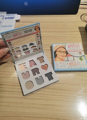 Beden The Balm Appetıt 9 lü far paleti