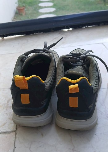 Gri Erkek Spor Ayakkabı Bağcıkları 39 Numara - Görsel 5