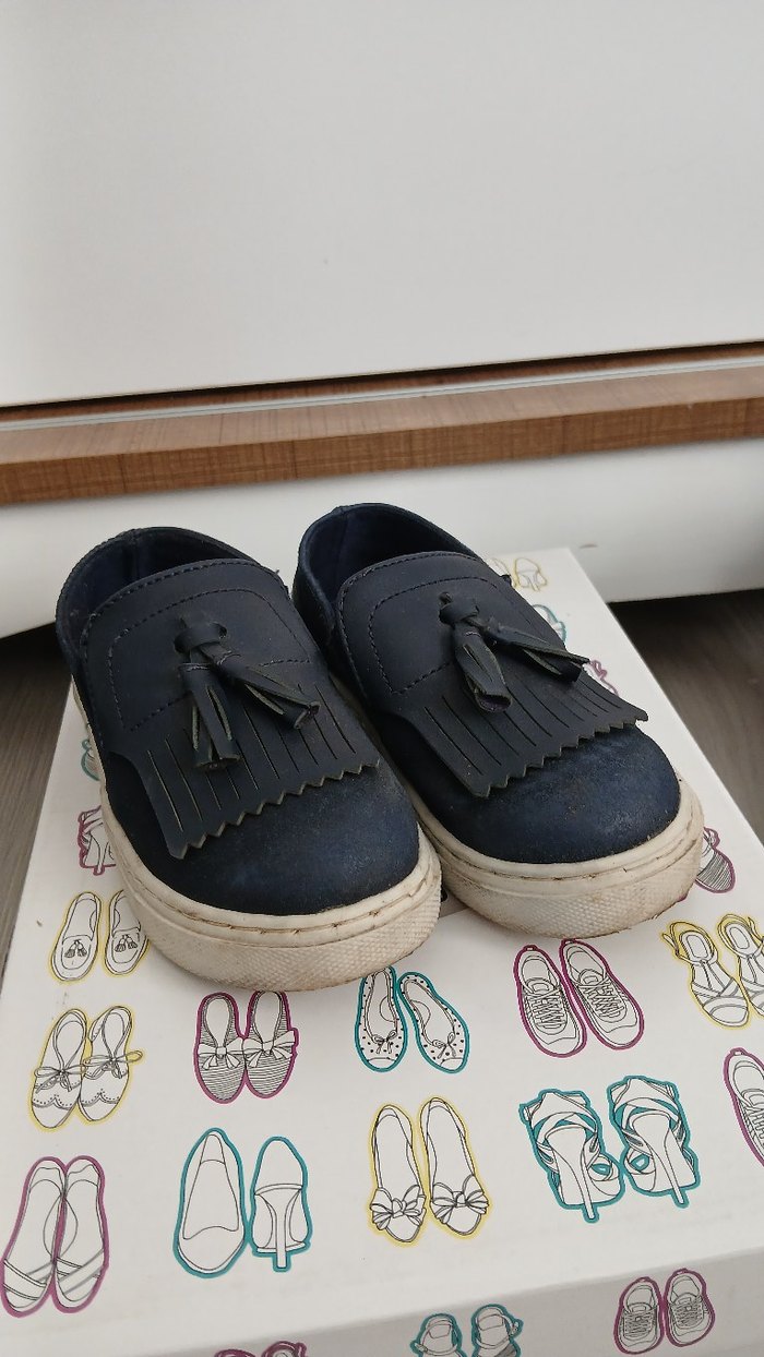 Erkek Çocuk Lacivert Püsküllü Özel Gün Ayakkabısı - Görsel 4