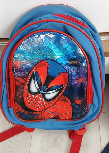 Renkli Spiderman Temalı Çocuk Sırt Çantası
