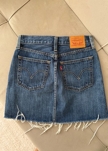 Levis Denim Mini Etek