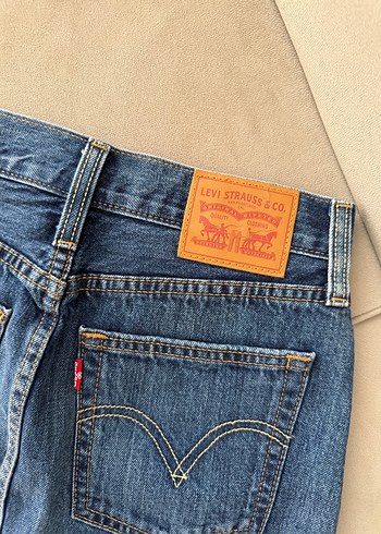 xs Beden Levis Denim Mini Etek